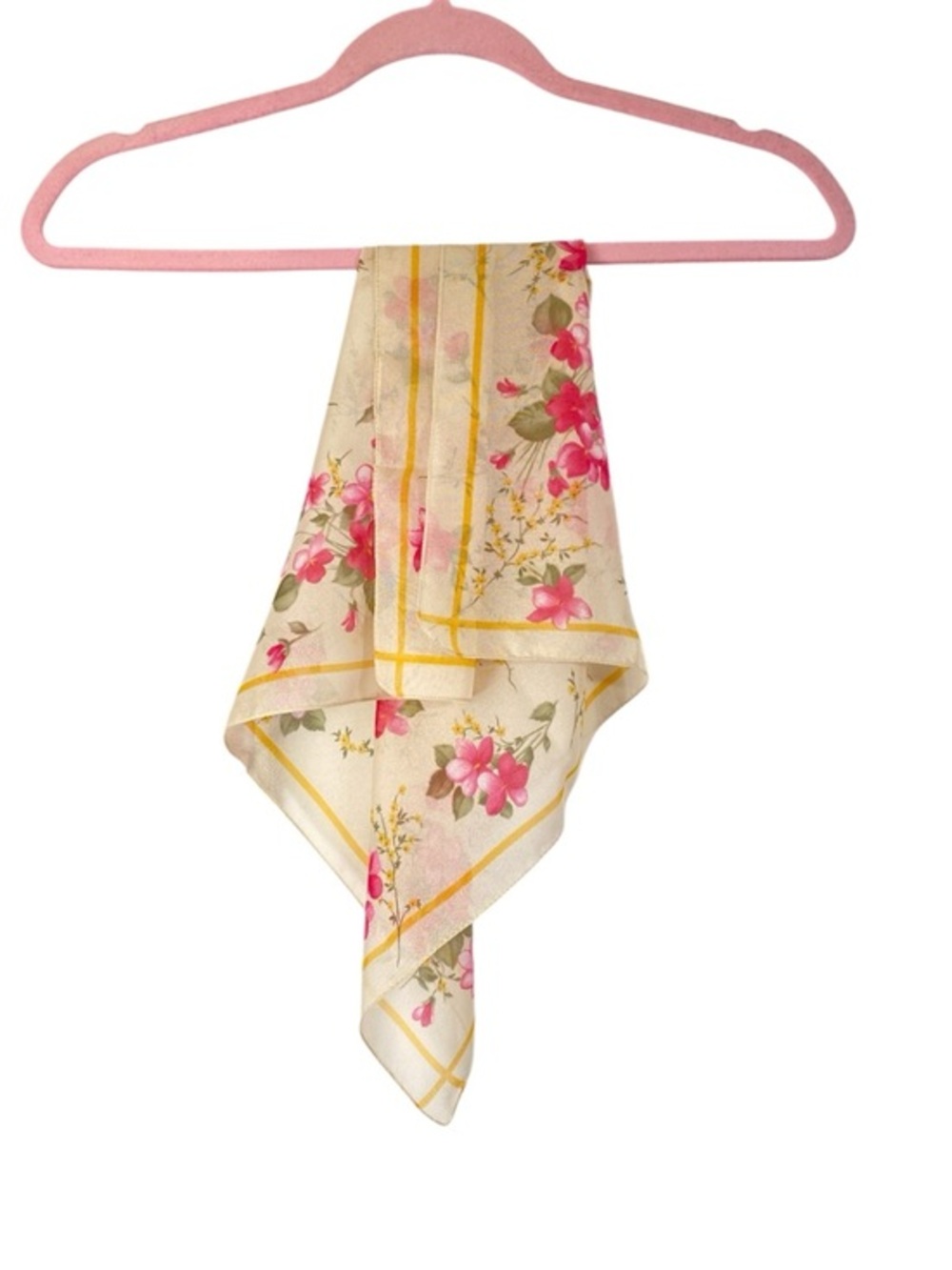 VINTAGE  Midcentury style‎ Italian Scarf 20” Square